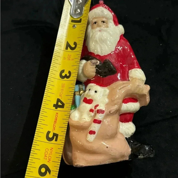 Vintage Santa Claus Christmas Candle Holiday Decor 90’s Cottagecore Country - Picture 7 of 9